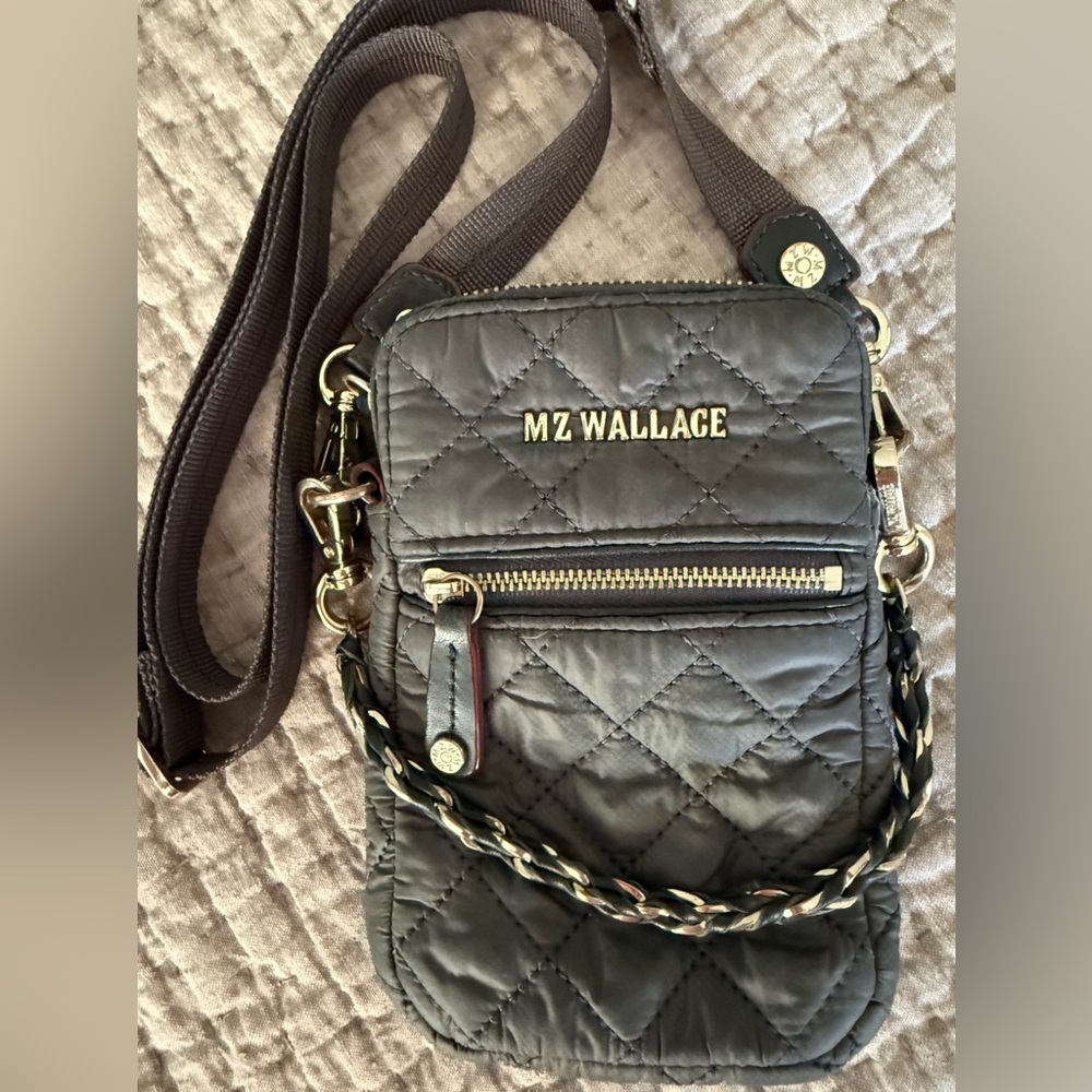 MZ Wallace Quilted Magnet Mini Crossbody Bag